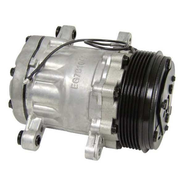 57176 Caterpillar Sanden 7176 Compressor w/Clutch SSB 7186  - 6GR SD7B10 Swing Mount - NEW 7512769